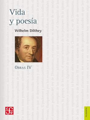 cover image of Obras IV. Vida y poesía